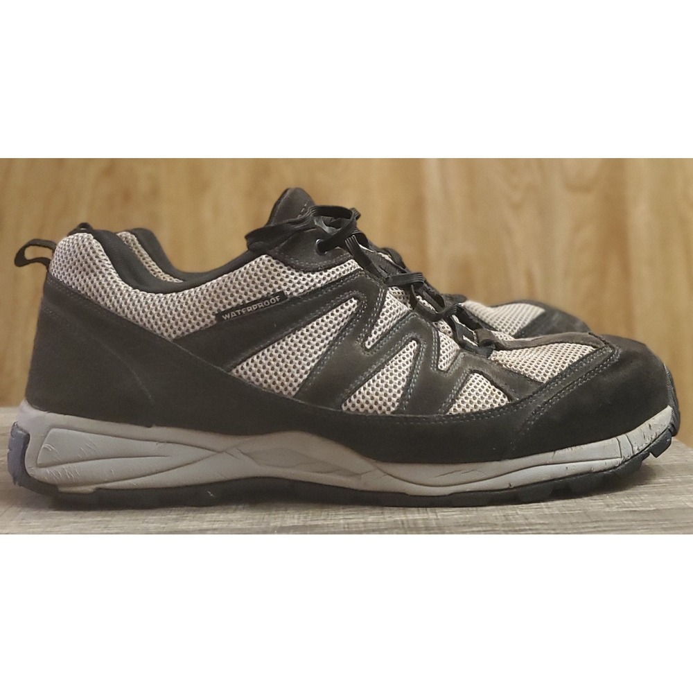 Drew Trail Waterproof Hiking Shoes Men's Size 14 Black Gray‎